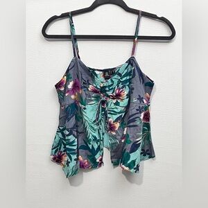 Volcom Brohamas Cami in a floral print, made from 100% viscose Medium